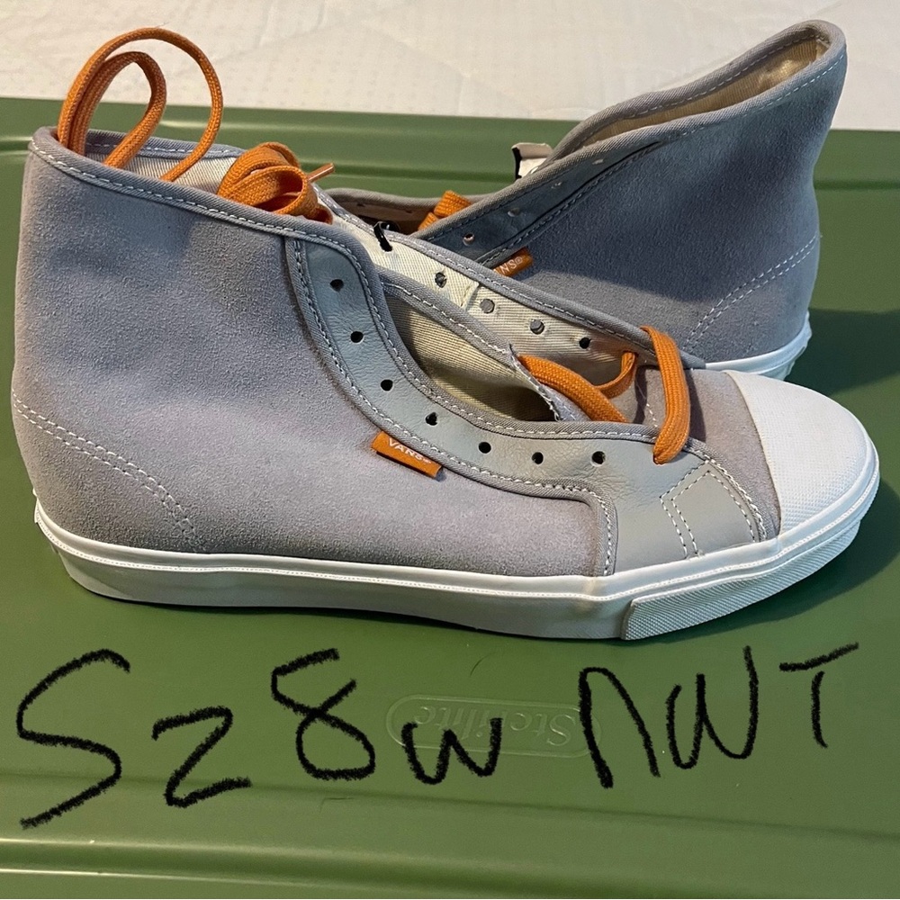 Vans Gray and Orange